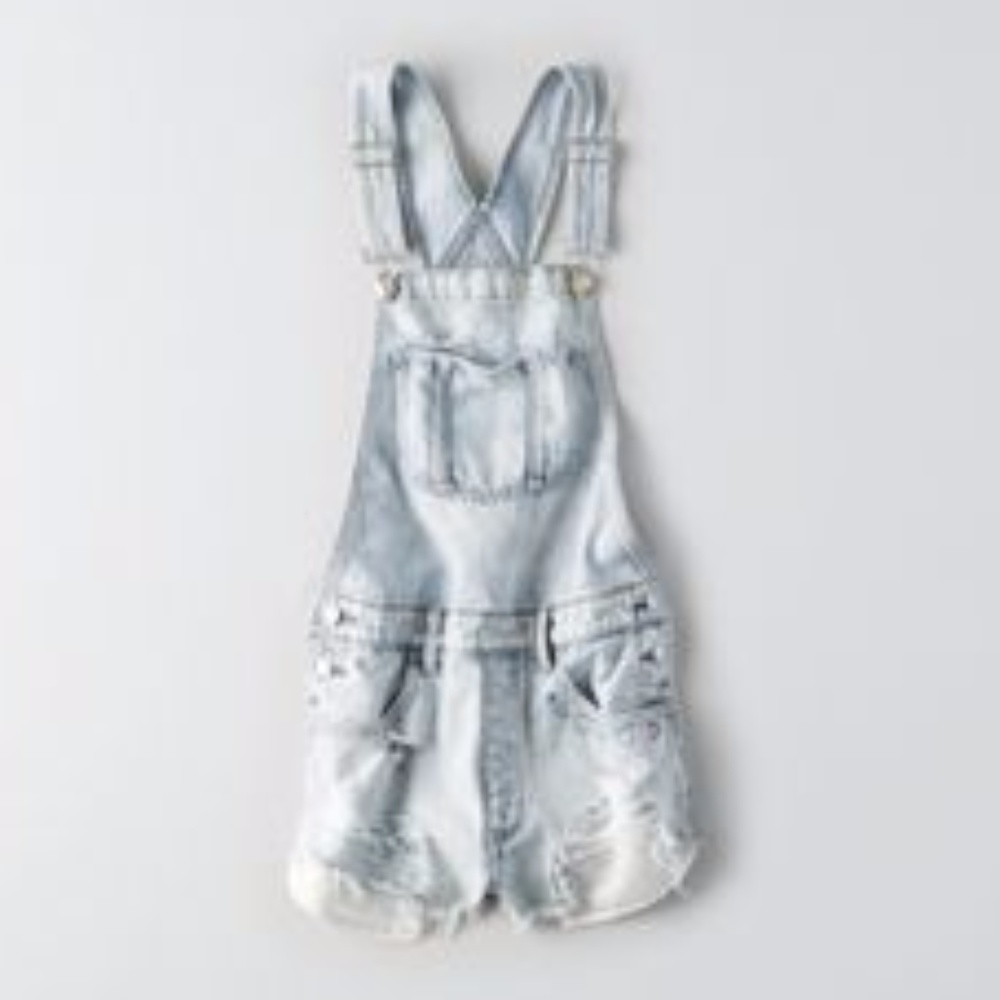 American Eagle Short Overalls